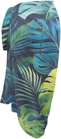 Women Sarong Swimsuit Coverups Chiffon Long Bikini Wraps Sheer Beach Bathing Suit Cover Up in Saudi Arabia