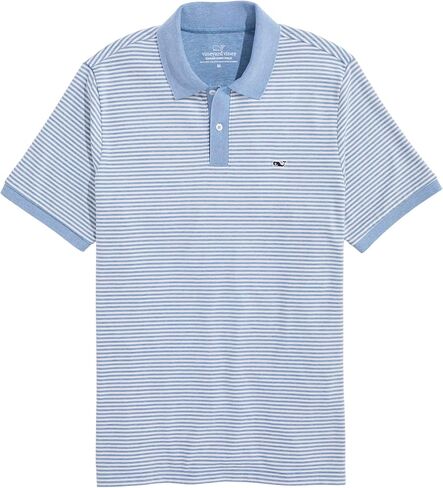 vineyard vines Men's Striped Edgartown Pique Polo in Saudi Arabia