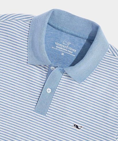 vineyard vines Men's Striped Edgartown Pique Polo in Saudi Arabia