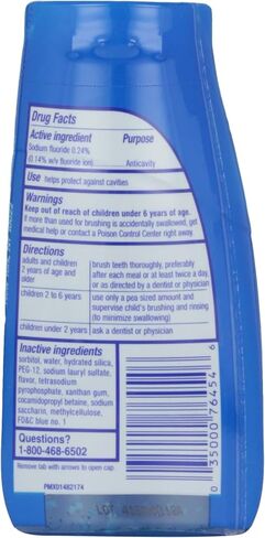 Colgate Cool Mnt Liq Bttl Size 4.6z Colgate Cool Mint Liquid Toothpaste,Pack of 2 in Saudi Arabia