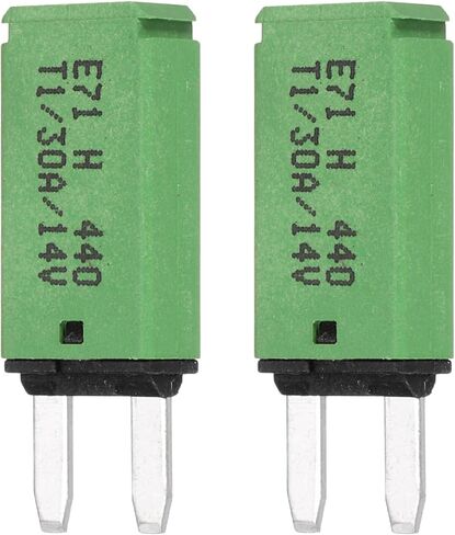 Dmiotech 2 Pack أوتوماتيكيًا تلقائيًا ، فتيل مصغر ، 14V DC 5A ATC/ATO Auto Circuit Breaker RESET RESES LOW PLEFT FUSES لـ CAR TRACK SUV BOAT POTARCELE in Kuwait
