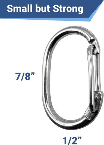 GoTags Dog Tag Clip, Stainless Steel Quick Clip for Dog and Cat Pet ID Tag in Saudi Arabia