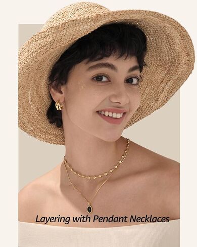 Small Heart Necklace for Women - 18K Gold/Silver/Colorful Plated Heart Choker Necklace - Cute Tiny Simple Minimalist Necklace Women's Dainty Layered Jewelry in Saudi Arabia