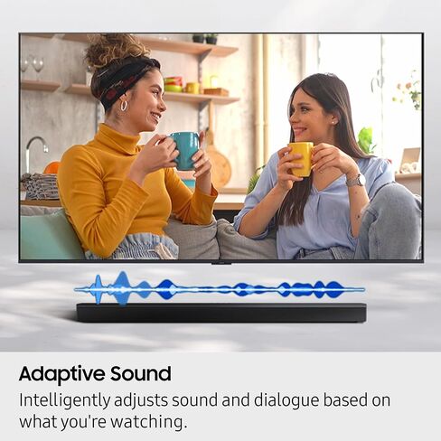 Samsung Q-Series Soundbar HW-Q600F 3.1.2ch with Wireless Subwoofer, Dolby Atmos/DTS Virtual:X, Q-Symphony, SpaceFit Sound Pro, Adaptive Sound, Game Mode Pro, Bluetooth, (2025 Model) in Kuwait