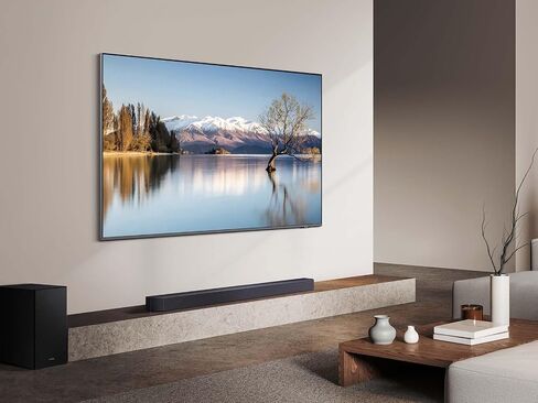Samsung Q-Series Soundbar HW-Q600F 3.1.2ch with Wireless Subwoofer, Dolby Atmos/DTS Virtual:X, Q-Symphony, SpaceFit Sound Pro, Adaptive Sound, Game Mode Pro, Bluetooth, (2025 Model) in Kuwait