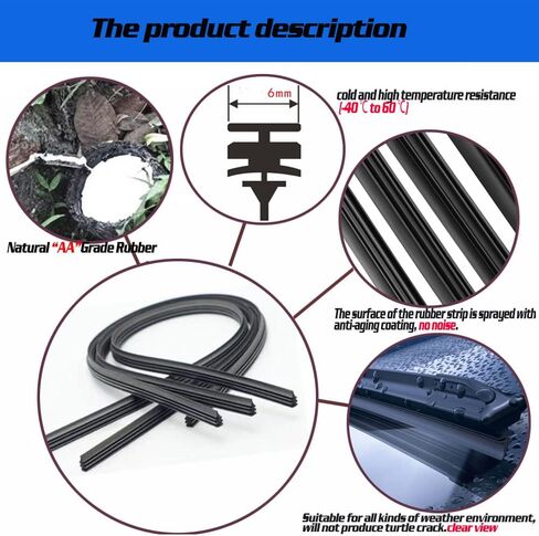 Rear Windshield wiper 11 inch Replacement for Hyundai Santa Fe 2019-2023,Hyundai Elantra GT 2018-2020,Kia Sorento 2016-2023,Kia Sportage 2017-2022,Kia Carens 2017-2023 Windscreen wiper blades LU11OT in Kuwait