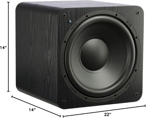 نظام مكبرات صوت 5.1 برايم ساتالايت مع سابووفر من اس في اس - بيانو لامع - SB-1000 in Kuwait