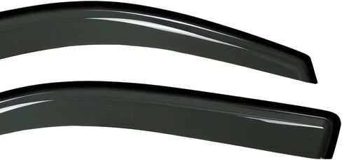 Wensdy 4pcs خارج النافذة الجانبية المتجانسة ، تنفّف الرياح تنفيس ， دخان الدخان لطيف غروب الشمس الحارس مجموعة مناسبة لعام 2014-2024 Jeep Cherokee 94981 in Kuwait