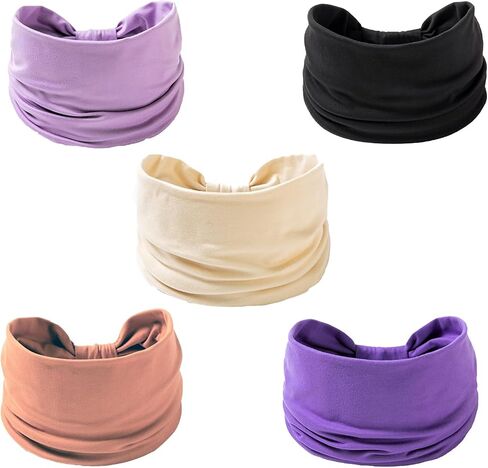 SEVENHEAD Headbands for Women, Non Slip Hair Wrap Yoga Elastic Hair Bands Sport for Girls in Saudi Arabia