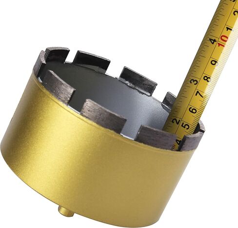 2-1/2 inch Diamond Concrete Hole Saw Masonry Core Drill Bit Heavy Duty for Brick, Cinder Block, Pavement, Foundation Walls, Concrete Standard Drill Shank 2.5 inch in Saudi Arabia