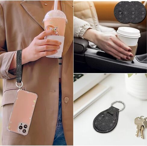 14 PCS Spider Web Car Coar Cover Cover Cover Cover Cover Cover Armrest Coushion Coushion Coushion Coushion Coushion Coushion Coushion Breat Bettector Belt مع سلسلة مفاتيح ، سيارات غير مهذبة سيارات SUV Turcks in Kuwait