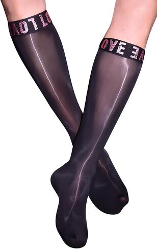 Floerns Men's Thin Dress Sock Reflective Formal Business Long Stockings in Saudi Arabia