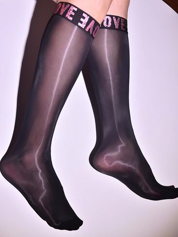 Floerns Men's Thin Dress Sock Reflective Formal Business Long Stockings in Saudi Arabia