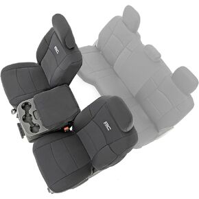 Rough Country Neoprene Front Seat Covers for 2019-2022 Ram 2500-91042
