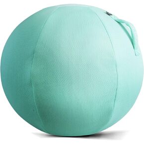 Protective Ball Cover for Home-Use Yoga/Exercise/Balance Ball with Convenient Carry Handles, Foldable Durable Anti-Burst Ball Cover for Sitting Ball Chair Office Use