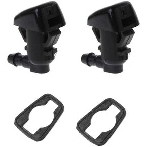 Front Windshield Washer Nozzles kit Replaces 55157319AA, 4806312AA Compatible with 08-12 Liberty, 06-10 Commander, 07-11 Dodge Nitro Spray Jet Kit 2 PCS