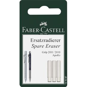 Faber-Castell Zapasowe gumki do olówków automatycznych Grip 3 sztuki
