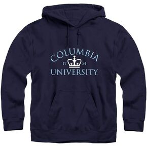 Columbia University Classic Adult Hooded Sweatshirt with Crown Logo