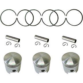 3 Set Piston Kit For 49cc 66cc 80cc 2 Stroke Engine Motorized Bicycle