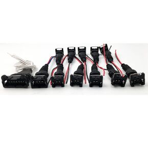 Fuel Injector Air Flow Meter Throttle Position Sensor Wiring Harness Connector Kit Compatible with Nissan 280zx Datsun 280z Maxima