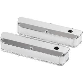 Engine Valve Covers, Aluminum Professional Valve Cover Sturdy High Accuracy High Strength Replacement for Ford Small Block SBF 289 302 351W for Car Accessories in Saudi Arabia