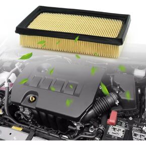 Air Filter, (CA11426) Engine Air Filter Compatible with Toyota: Prius (2016-2021), Prius AWD-E (2019-2021), Prius C (2012-2019), Prius Prime (2017-2021), Corolla Hybrid LE (2020-2021) OE#17801-21060
