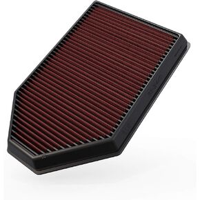 K&N Engine Air Filter: Increase Power & Acceleration, Washable, Premium, Replacement Car Air Filter: Compatible with 2011-2019 Chrysler/Dodge V6/V8 (Charger, Challenger, 300), 33-2460