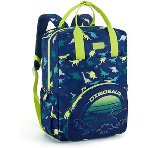 mommore Kids Backpack Girls, Durable Large Toddler Bookbag with Double Handles, Water Resistant Rainbow Backpack with Chest Strap for Preschool Kindergarten Travel