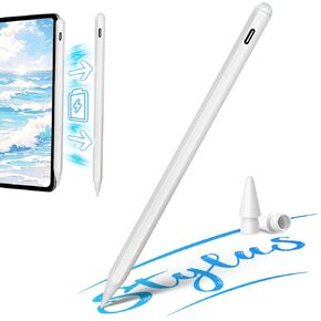 Apple Pencil iPad 10th Generation/9th Generation iPad Pencil for iPad Air 4th/5th/iPad Mini 6th/iPad Pro 11/12.9 inch,Magnetic Wireless Charging and USB C Stylus Pen for 8th/9th/10th 2018-2024