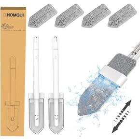 Car Duster, EHOMGUI Microfiber Multipurpose Duster, Car Interior & Exterior Cleaner Cleaning with Replacement Pads, Mini Duster, Washable Dusters for Car Home Cleaning