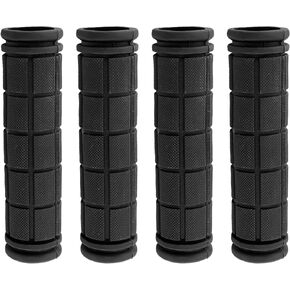 Rubber Handlebar Grips Replacement Bike Handlebar Grips Kids,Non-Slip Bike Grips for Scooter Mountain Bicycle Tricycle