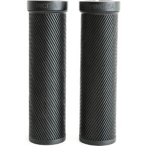 Vincita Lock-On Bike Handlebar Grips (Pair) - Compatible with Brompton Bikes Available in 115MM (Pre-2017) & 130MM (2018 & Later) and Standard Bicycles