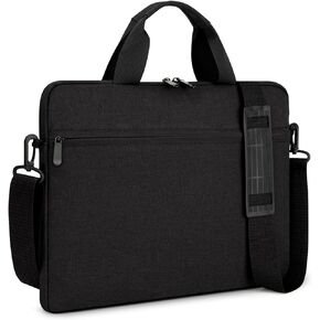 15.6-16 Inch Laptop Sleeve Shoulder Bag Waterproof Notebook Chromebook Computer Carrying Case Compatible with 15.6 inch Acer Asus Dell HP Thinkpad, Pink