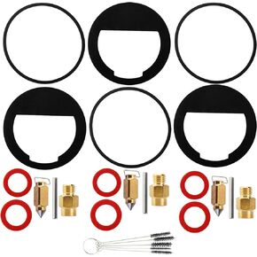 Carburetor Rebuild Kit Compatible with Kohler K90 K91 K141 K160 K161 K181 K191 K241 K301 K321 K330 K331 K341 K482 K532 2575701S 2575701-S 25-757-01-S 4hp 6hp 7hp 8hp 10hp 12hp-16hp Pack for 3