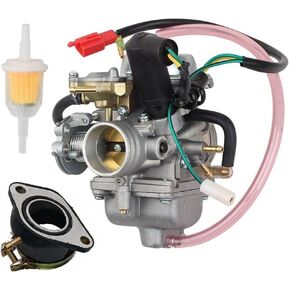 GY6 30MM 250CC Carburetor Fit for Honda Helix CN250 CF250 Elite 250 CH250 Fit For 30mm CF250cc ATV, Go Kart, Moped,Scooter