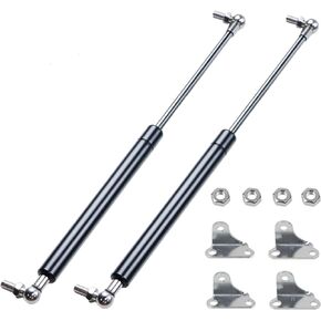 17" 100Lbs/445N Gas Spring Shocks Struts High Precision Steel Pipe Material Gas Spring Shock Switch is Flexible Safe Mute, Used for All Kinds of Custom Storage Boxes, ETC