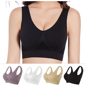Breathable Cool Liftup Air Bras,2024 New Breathable Sports Bras for Women Plus Size，Comfortable Sports Bra