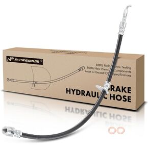 A-Premium Rear Driver Brake Hydraulic Hose Compatible with Select Toyota and Lexus Models - Camry 1997-2001, ES300 1992-2001 - Replace# 9094702751