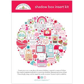 DOODLEBUG DESIGN Lots Love DOODLEBUG Shadow Box