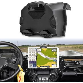 KEWISAUTO Tablet Holder with Storage Box for 2019-2023 Honda Talon 1000R / 1000X / 1000X-4 Accessories