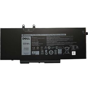 DELL 4GVMP Battery for DELL Precision 3540 3550 DELL Latitude 5400 E5400 5500 E5500 7590 7591 7791 2-in-1 Series P84F P84F001 P42E P42E001 P98G001 1V1XF R8D7N RF7WM 0RF7WM 9JRYT 09JRYT 0X77XY 0C5GV2