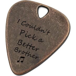Guitar Picks, Guitar Pick, Guitar Pics, Bronze Birthday Gift, Bass Guitar Accessories, Custom Guitar Pick, Guitar Picks Medium, for Acoustic Guitar Acoustic Guitars (Bronze I pick you always) in Saudi Arabia