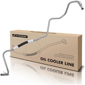 A-Premium Automatic Transmission Oil Cooler Line Hose Assembly Compatible with Ford F-150 F150 Expedition Lincoln Navigator 2001-2002 Blackwood 2002