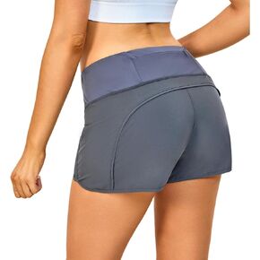 Little Donkey Andy Women's Athletic Running Shorts High Waisted Quick Dry Gym Workout Sports