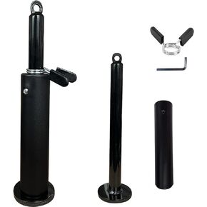 KORIKAHM Fitness Loading Pin for LAT Pulldown Cable Pulley System, Cable Machine Attachment Weight Pin fit 1 Inch and 2 Inch Olympic Plate for Strength Training