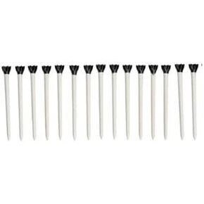 Plastic Golf Tees (15 Pieces) Plastic Golf Tee 3 1/4 Inch (3.25) White