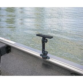 Brocraft Universal Electronic Mount for Boat 45 Degree Gunnel Track Mount/Fish Finder Mount for Lund Sport Track,Ranger Track System/Electronics Mount with Boat Gunnel Track Mount