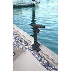 Brocraft Universal Electronic Mount for Boat 45 Degree Gunnel Track Mount/Fish Finder Mount for Lund Sport Track,Ranger Track System/Electronics Mount with Boat Gunnel Track Mount