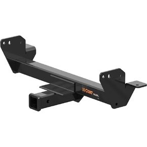 CURT 31078 2-Inch Front Receiver Hitch, Select Ford F-250, F-350, F-450 Super Duty, GLOSS BLACK POWDER COAT
