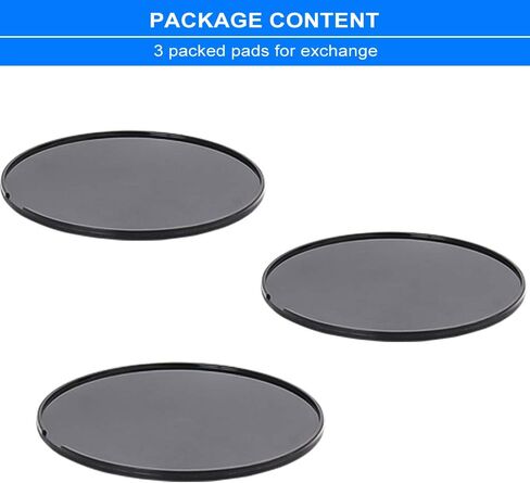 woleyi 90mm Adhesive Mounting Disk, 3 Pack Car GPS Dashboard Dash Sticky Pad for Large Suction Cup Mount in Saudi Arabia